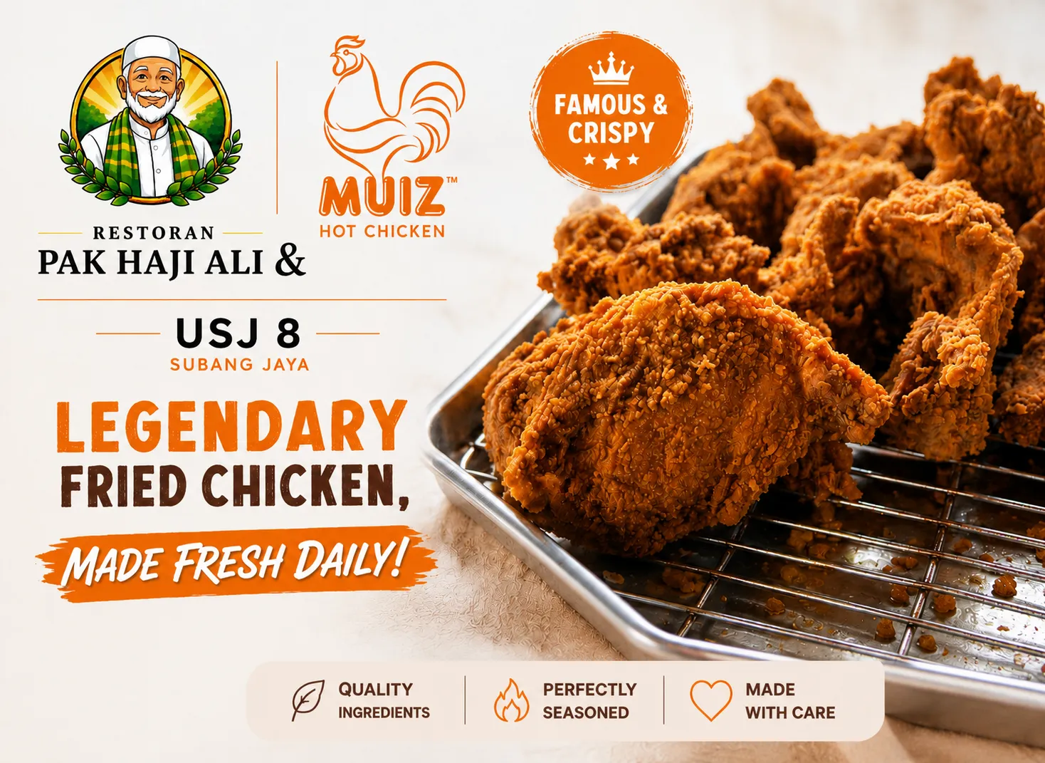 Restoran Pak Haji Ali & Muiz Hot Chicken - Sunway