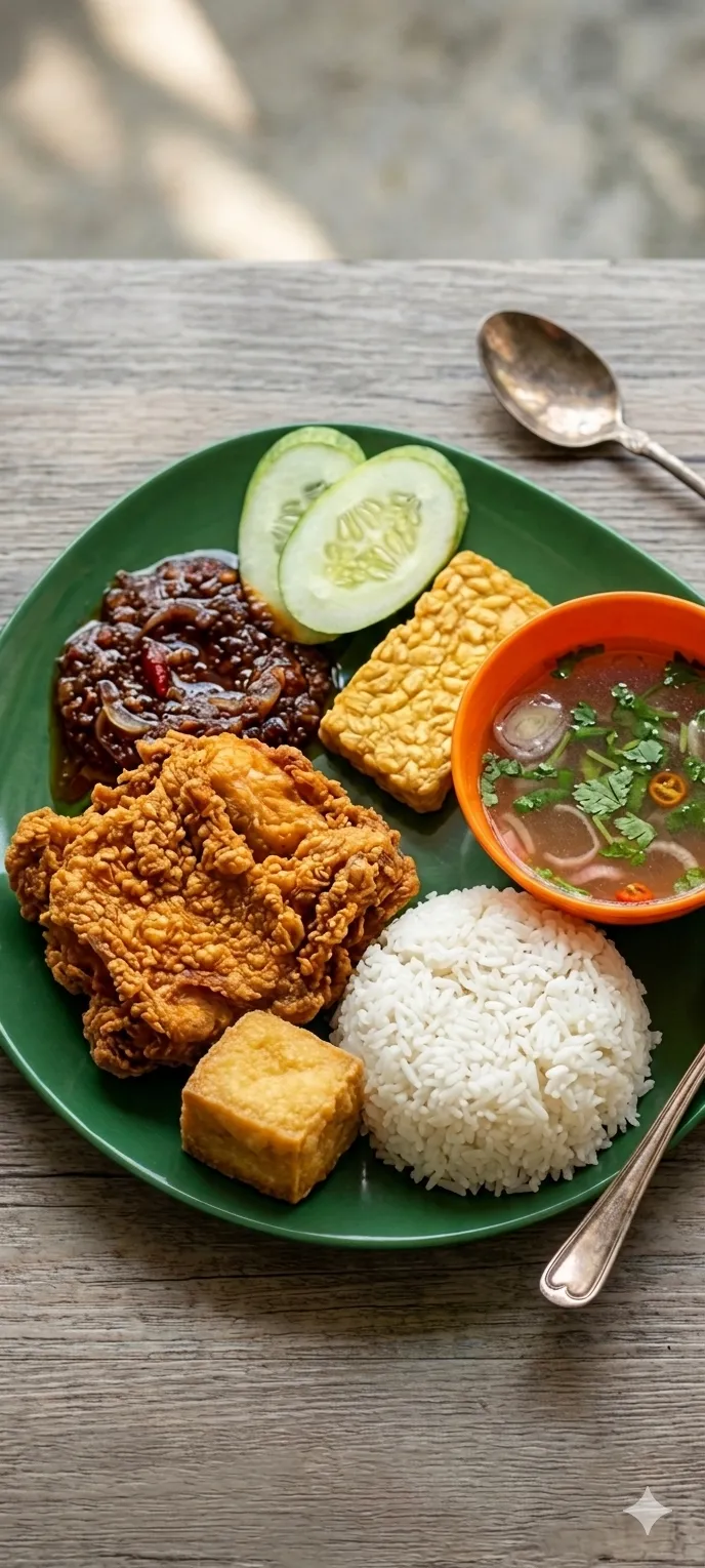Nasi Ayam Muiz Penyet