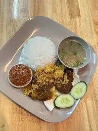 Nasi Daging Penyet